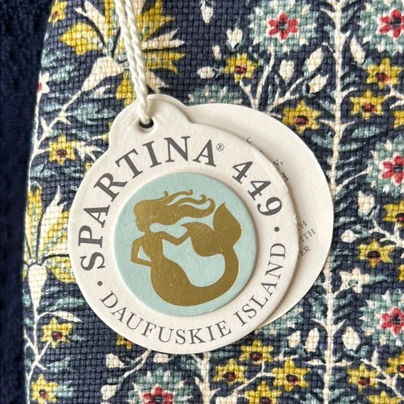 Spartina 449 Brown and Yellow Floral Crossbody Bag - Picture 3 of 7